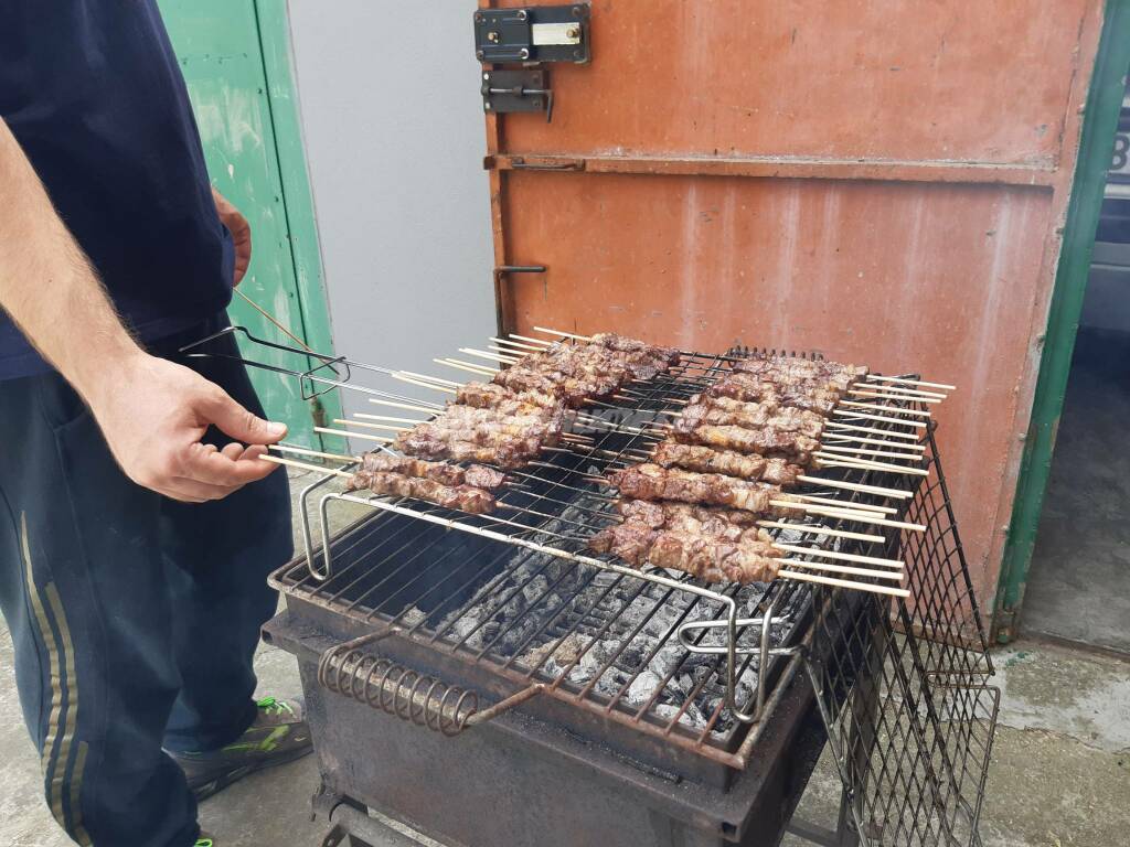 arrosticini a Pasquetta